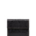 Фас - Женский кошелек из натуральной кожи питона от Trendy Bags черного цвета