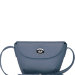 Кожаная синяя женская сумочка BONSA на каждый день сумки оптом TRENDY BAGS. ФАС