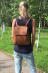 Фас - Женский рюкзак оптом в Москве - LEON - серый рюкзак от Trendy Bags
