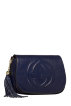 женская синяя кожаная сумочка FIRSTLY сумки оптом TRENDY BAGS.ФАС