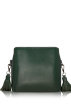 Фас - Женская зеленая кожаная сумочка - VELAR  - сумки оптом TRENDY BAGS в Москве 