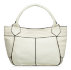 Фас - Женская сумка из натуральной кожи молочного цвета RAINBOW от Trendy Bags