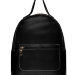 Недорогой женский черный рюкзак POLIS на каждый день сумки оптом TRENDY BAGS. ФАС