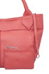 Зад - Женская сумка из натуральной кожи кораллового цвета RAINBOW от Trendy Bags