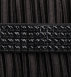 Вечерний женский текстильный клатч. Модель UNO. Артикул: K00416 (black) Фото фас.