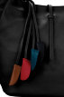 Фас - Женская сумка из натуральной кожи черного цвета COPPA от TRENDY Bags - Женские сумки оптом Москва