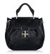 ФАС - Женская сумка из натуральной кожи черного цвета  оптом - VOILA - Женские сумки опт TRENDY BAGS