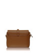 Кожаная коричневая женская сумочка FIORA на каждый день сумки оптом TRENDY BAGS. ФАС